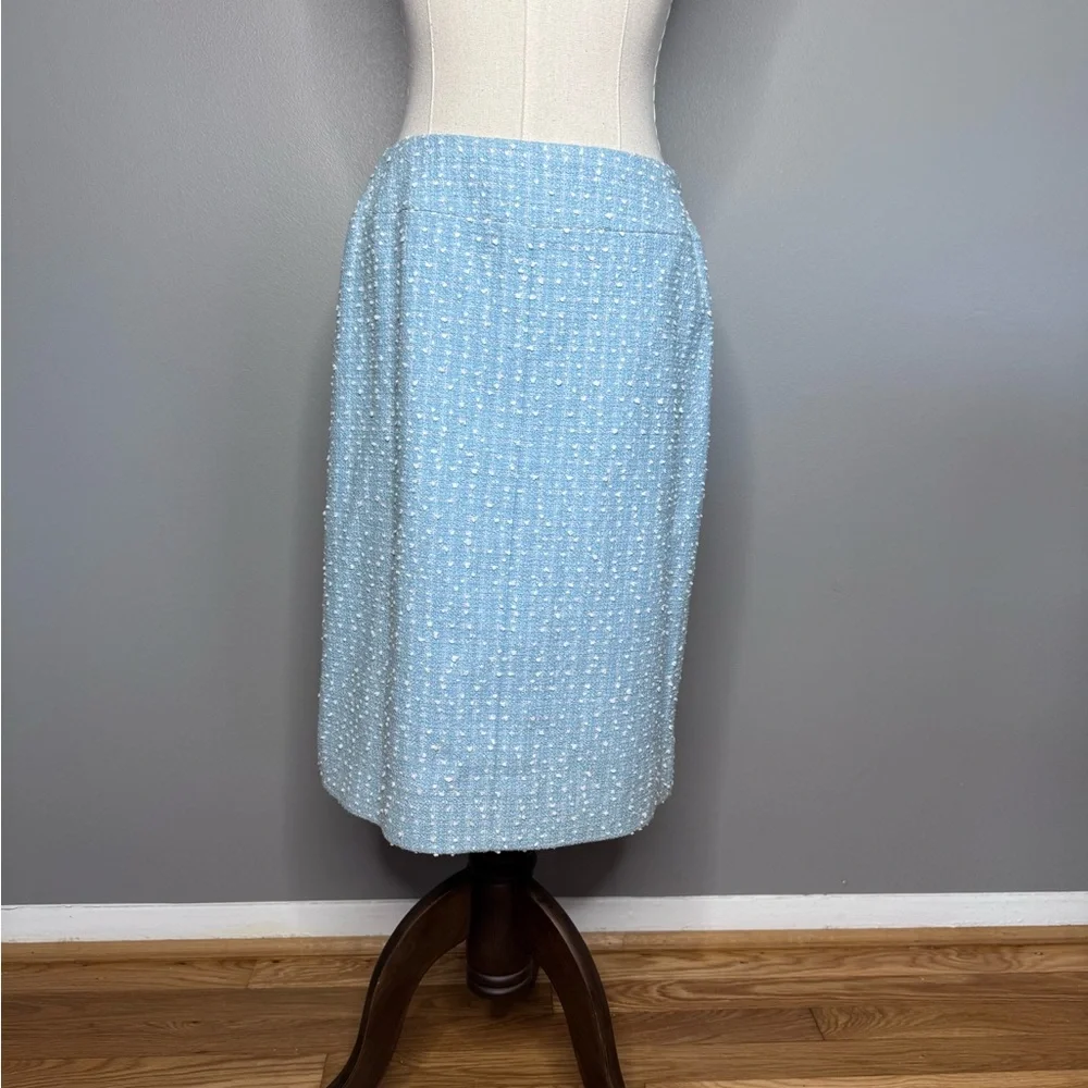 Chanel 1997 Blue White  Princess Diana Tweed Suit. - Picture 12 of 16